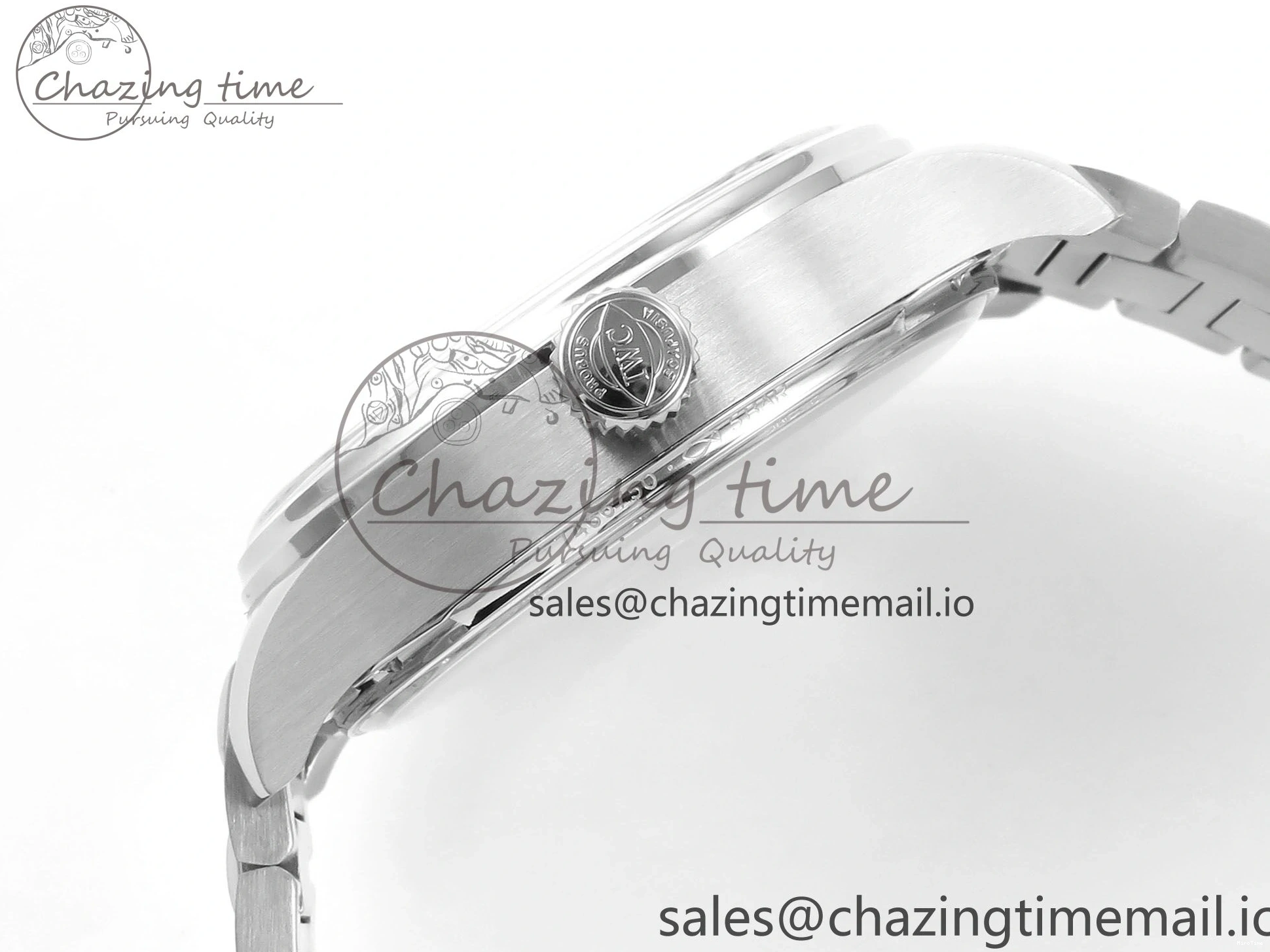 MIROTIME 0506 FashionForward Portugieser Auto IWC0562D APSF 1:1 Best Edition Light Blue Dial on SS Bracelet A 6994